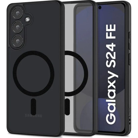 Tech-Protect MagMat MagSafe Case for Samsung Galaxy S24 FE - Black - (26457-0)