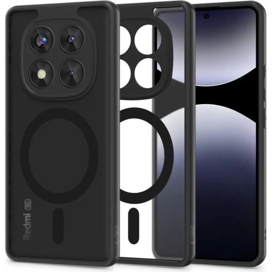 Tech-Protect MagMat MagSafe Case for Xiaomi Redmi Note 14 Pro 5G / Poco X7 5G - Matte Black - (27306-0)