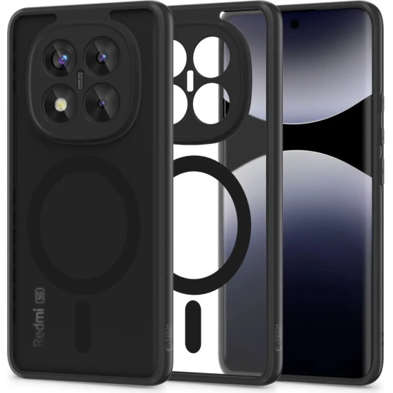 Tech-Protect MagMat MagSafe case for Xiaomi Redmi Note 14 Pro+ 5G - matte black - (27268-0)