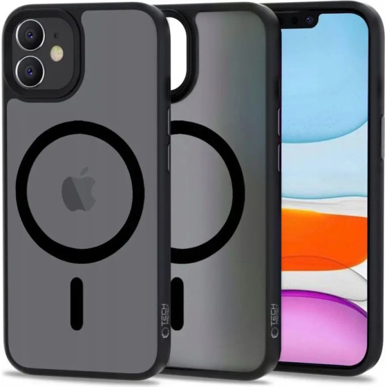 Tech-Protect MagMat MagSafe iPhone 11 Case - Matte Black - (22499-0)