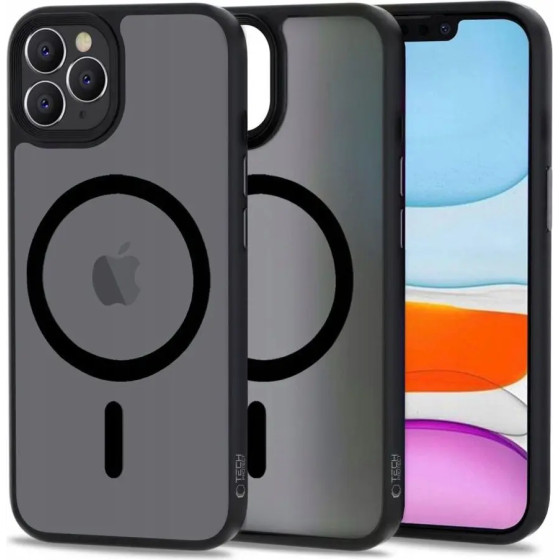 Tech-Protect MagMat MagSafe iPhone 11 Pro Case - Matte Black - (22500-0)