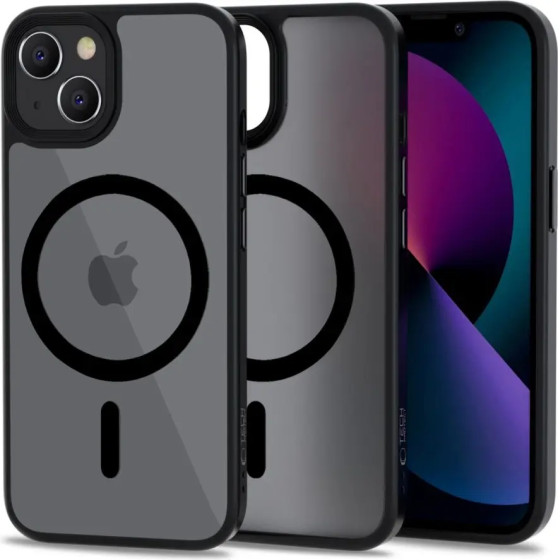 Tech-Protect MagMat MagSafe iPhone 13 Case - Matte Black - (19747-0)