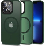 Tech-Protect MagMat MagSafe iPhone 13 Pro Case - Matte Green - (22912-0)