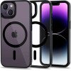 Tech-Protect MagMat MagSafe iPhone 14 Case - Clear Black - (21633-0)