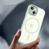 Tech-Protect MagMat MagSafe iPhone 15 Case - Clear Green - (25052-0)