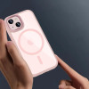 Tech-Protect MagMat MagSafe iPhone 15 Case - Clear Pink - (25053-0)