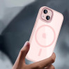Tech-Protect MagMat MagSafe iPhone 15 Case - Clear Pink - (25053-0)