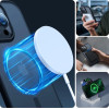 Tech-Protect MagMat MagSafe iPhone 15 Pro Case - Clear Black - (23604-0)