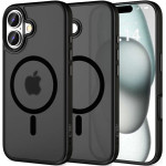 Tech-Protect MagMat MagSafe iPhone 16 Case - Black - (25465-0)