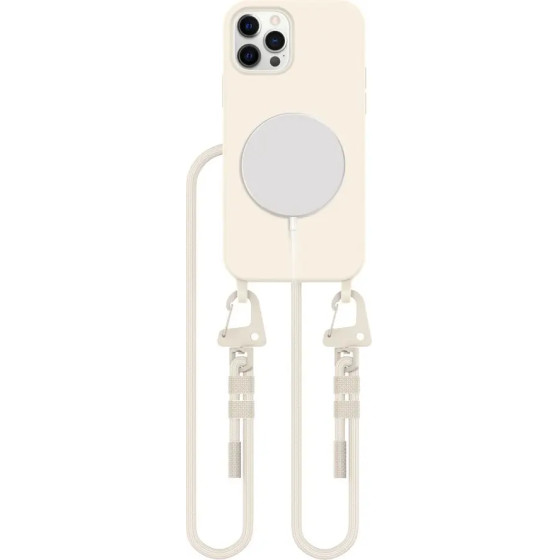 Tech-Protect MagNecklace MagSafe Case for iPhone 12 / 12 Pro - Beige - (26390-0)