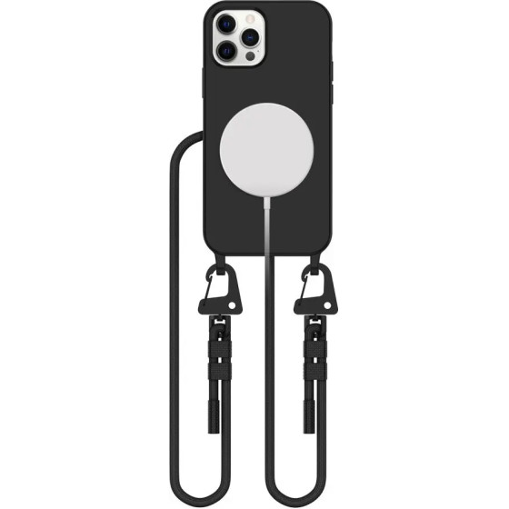 Tech-Protect MagNecklace MagSafe Case for iPhone 12 / 12 Pro - Black - (26389-0)