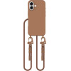 Tech-Protect MagNecklace MagSafe case with lanyard for iPhone 16 - brown - (25524-0)