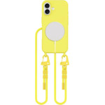 Tech-Protect MagNecklace MagSafe Case with Lanyard for iPhone 16 - Yellow - (26275-0)