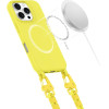 Tech-Protect MagNecklace MagSafe Case with Lanyard for iPhone 16 Pro Max - Yellow - (26277-0)