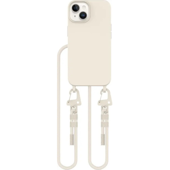 Tech-Protect MagNecklace MagSafe iPhone 15 Case - Beige - (26377-0)