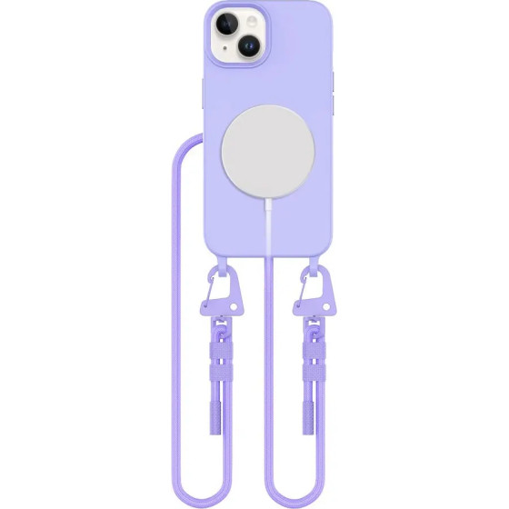 Tech-Protect MagNecklace MagSafe iPhone 15 Case - Lavender - (26329-0)