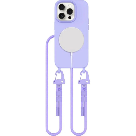Tech-Protect MagNecklace MagSafe iPhone 15 Pro Case - Lavender - (26335-0)