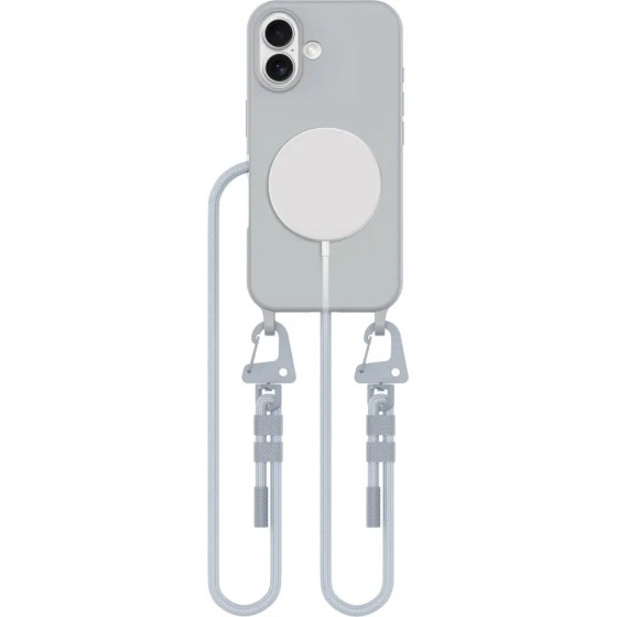 Tech-Protect MagNecklace MagSafe iPhone 16 Case - Gray - (26328-0)