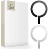Tech-Protect MagSafe MetalRing Universal Magnetic - Black / Silver (2 pcs.) - (25047-0)