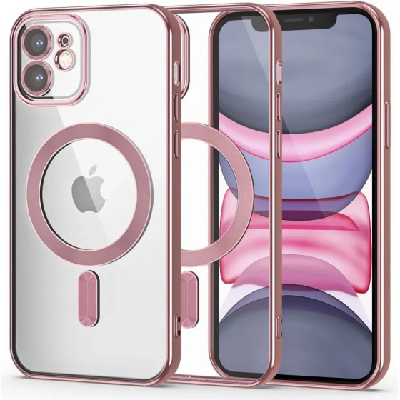 Tech-Protect MagShine Line MagSafe iPhone 11 Case - Pink - (23349-0)