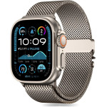 Tech-Protect Milano strap for Apple Watch 6 / 7 / 8 / 9 / 10 / SE / Ultra 1 / 2 (44 / 45 / 46 / 49 MM) - titanium - (26438-0)