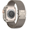 Tech-Protect Milano strap for Apple Watch 6 / 7 / 8 / 9 / 10 / SE / Ultra 1 / 2 (44 / 45 / 46 / 49 MM) - titanium - (26438-0)