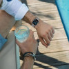 Tech-Protect Milano strap for Apple Watch 6 / 7 / 8 / 9 / 10 / SE / Ultra 1 / 2 (44 / 45 / 46 / 49 MM) - titanium - (26438-0)