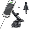 Tech-Protect MM15W-V9 Car Holder with MagSafe for Dashboard and Air Vent 15W - Black - (27083-0)
