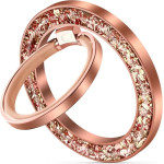 Tech-Protect MMR200 magnetic holder / ring with MagSafe - pink with crystals - (25242-0)