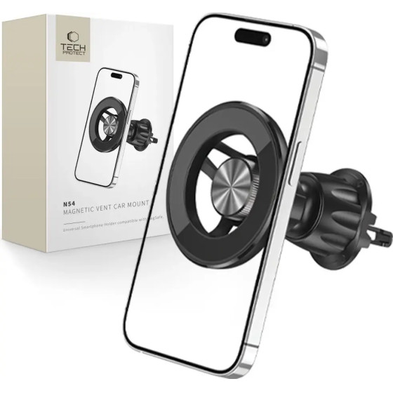 Tech-Protect N54 Car Phone Holder with MagSafe for Air Vent - Black - (23157-0)