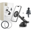 Tech-Protect N58 Magnetic MagSafe Car Holder for Cockpit, Windshield or Air Vent Mount - Black - (27326-0)