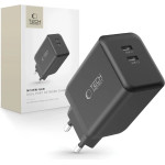 Tech-Protect NC45W-GAN 2-PORT PD45W wall charger - black - (26698-0)