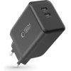 Tech-Protect NC45W-GAN 2-PORT PD45W wall charger - black - (26698-0)