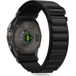 Tech-Protect Nylon Pro Strap Garmin Fenix 5 / 6 / 6 Pro / 7 / 8 (47MM) - Black - (26351-0)