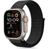 Tech-Protect Nylon Strap for Apple Watch 44 / 45 / 46 / 49 mm - Black - (26503-0)