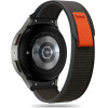 Tech-Protect Nylon Strap for Samsung Galaxy Watch 4/5/5 Pro/6/7/FE - Black & Orange - (24331-0)