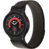 Tech-Protect Nylon Strap for Samsung Galaxy Watch 4/5/5 Pro/6/7/FE - Black & Orange - (24331-0)