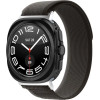 Tech-Protect Nylon Strap for Samsung Galaxy Watch Ultra (47mm) - Black/Orange - (25804-0)