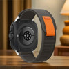 Tech-Protect Nylon Strap for Samsung Galaxy Watch Ultra (47mm) - Black/Orange - (25804-0)