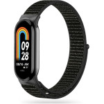 Tech-Protect Nylon Strap for Xiaomi Smart Band 8 / 8 NFC - Black - (23222-0)