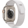 Tech-Protect Nylon Stripe Strap for Apple Watch 6 / 7 / 8 / 9 / 10 / SE / Ultra 1 / 2 (44 / 45 / 46 / 49 MM) - Gray - (26435-0)