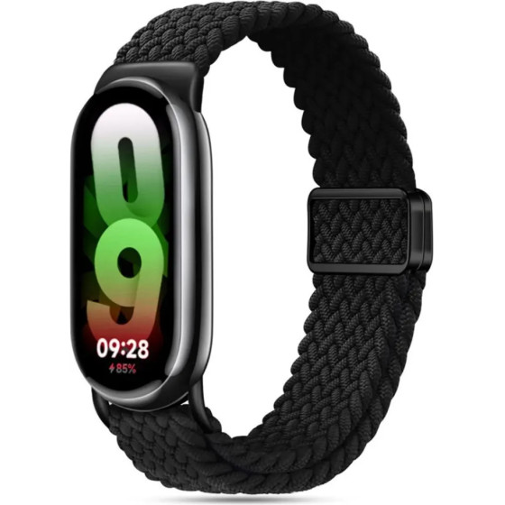 Tech-Protect NylonMag Strap for Xiaomi Smart Band 8 / 9 / NFC - Black - (26418-0)