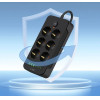 Tech-Protect PC6X6 Power Strip 6 Sockets 240V + 3xUSB-A + 3xUSB-C 200cm - Black - (26159-0)