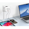 Tech-Protect PCL3x4 Power Strip, 2x USB-A, 2x USB-C, 3x AC Type Schuko - White - (27203-0)