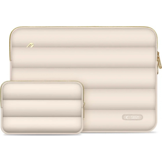 Tech-Protect Puffy 13-14 Laptop Bag - Beige - (26589-0)