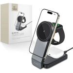 Tech-Protect QI15W-A28 MagSafe 3in1 Inductive Charger with Smartphone / Apple Watch / AirPods Stand - Black - (23325-0)