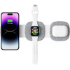 Tech-Protect QI15W-A32 3-in-1 Inductive Charger with MagSafe for Smartphone / Apple Watch / AirPods - Gray - (25159-0)