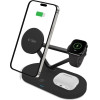 Tech-Protect QI15W-A41 3in1 Wireless Charger with MagSafe for Apple Devices - Black - (27008-0)