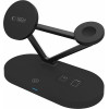 Tech-Protect QI15W-A41 3in1 Wireless Charger with MagSafe for Apple Devices - Black - (27008-0)