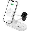 Tech-Protect QI15W-A41 3in1 Wireless Charger with MagSafe for Apple Devices - White - (27007-0)